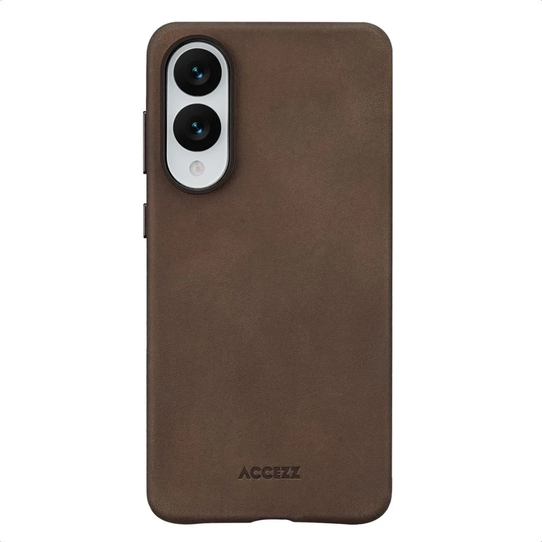 Accezz Hoesje Samsung Galaxy S25 Edge Vintage Leather