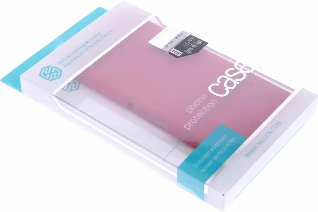 Nillkin Frosted Shield Hoesje Sony Xperia M4 Aqua - Rood - afbeelding 4 van 6
