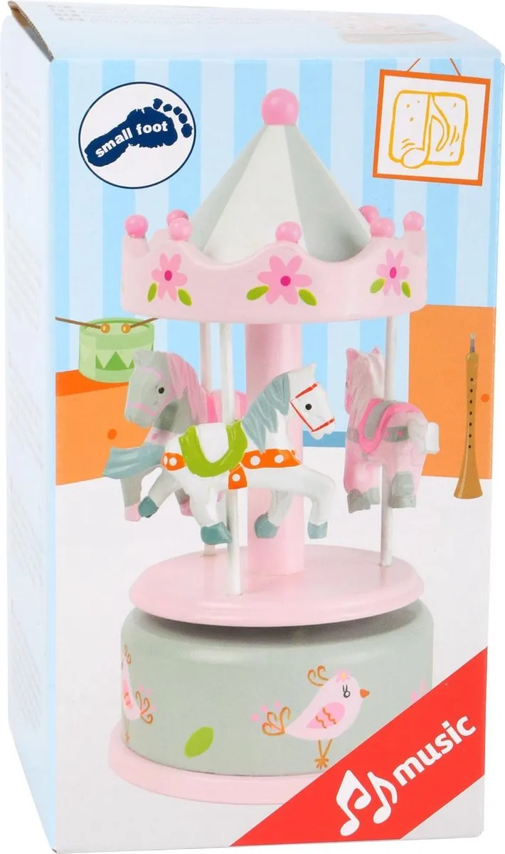 Small Foot Houten Muziekdoos Eenhoorn - Roze