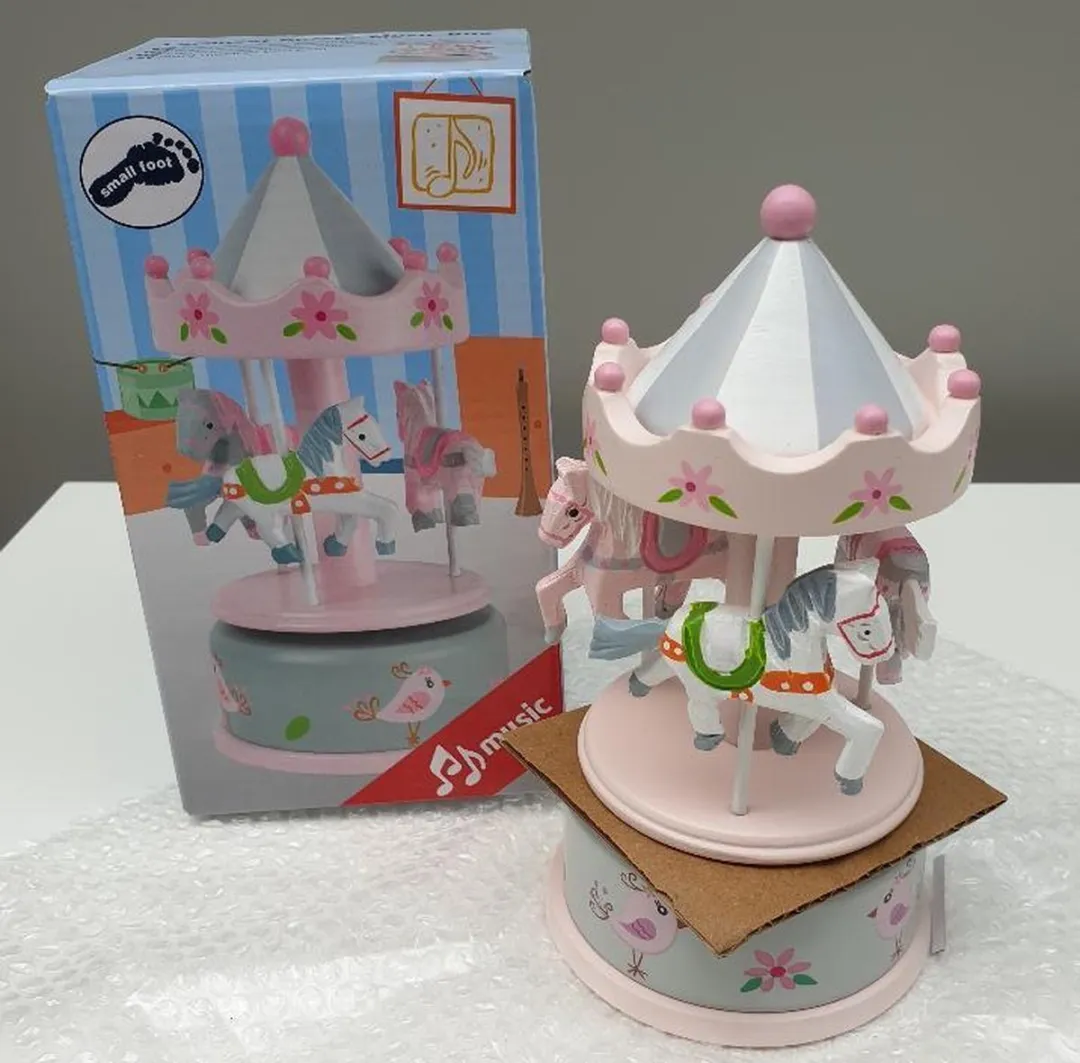 Small Foot Houten Muziekdoos Eenhoorn - Roze