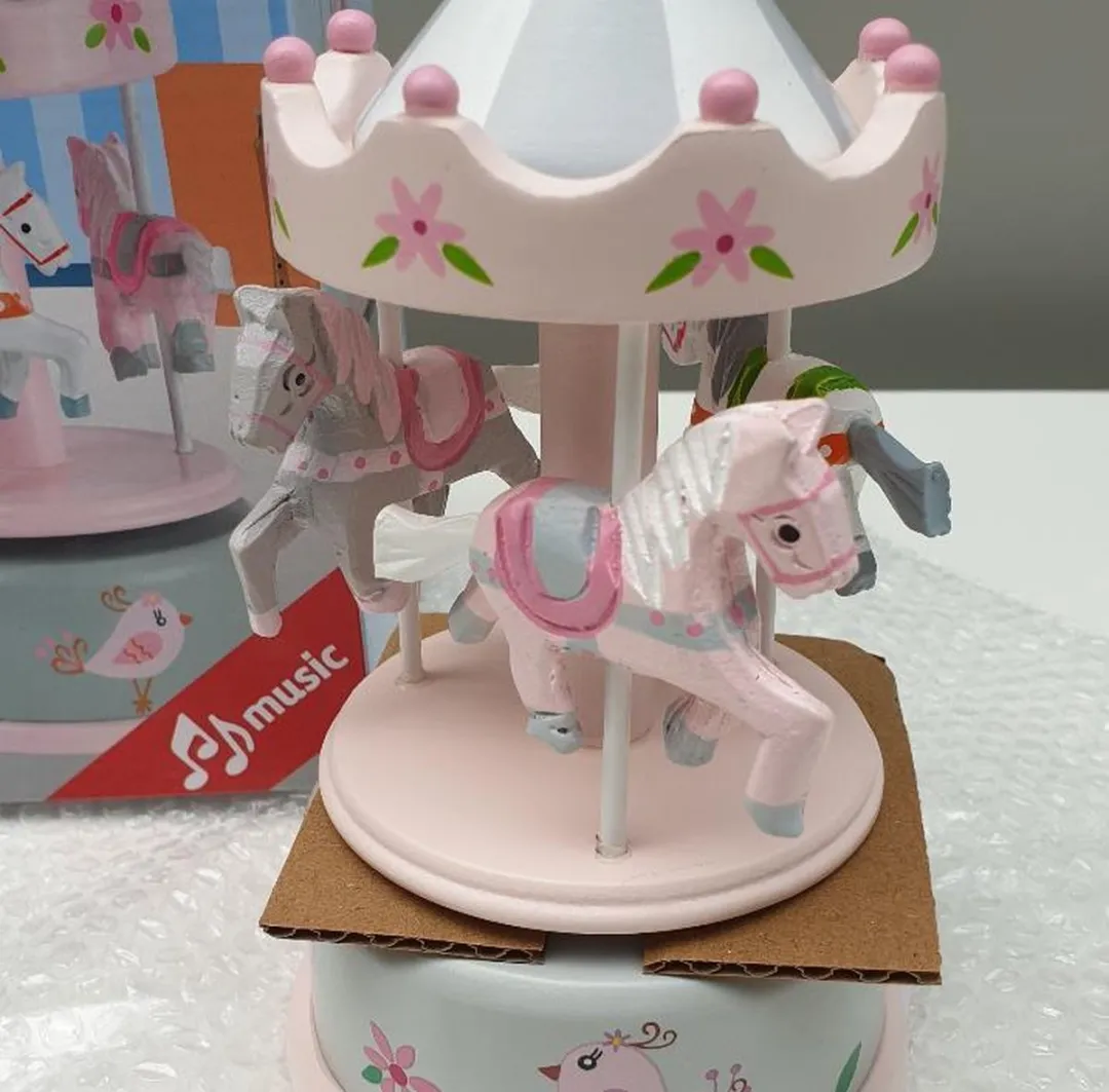Small Foot Houten Muziekdoos Eenhoorn - Roze