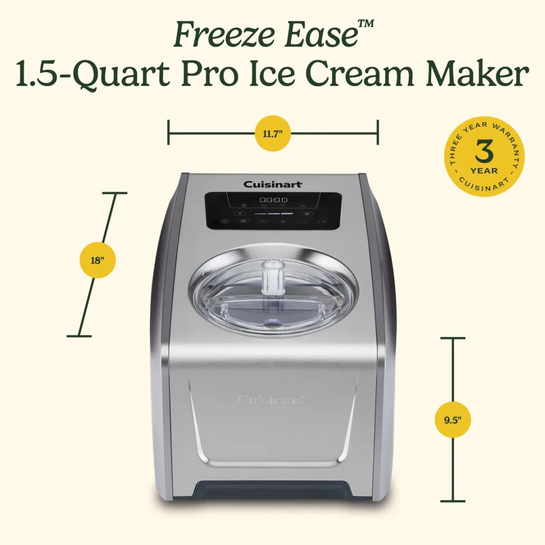 Cuisinart Freeze Easy Pro IJsmachine ICE150E - 1,5L - afbeelding 6 van 6