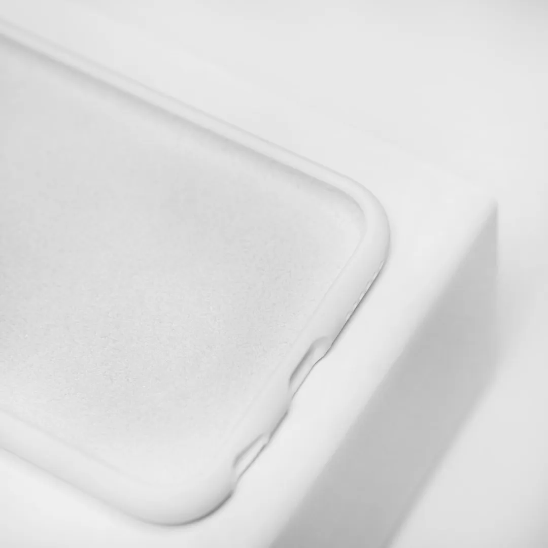 BMAX Siliconen Hoesje iPhone 6/6s - Wit