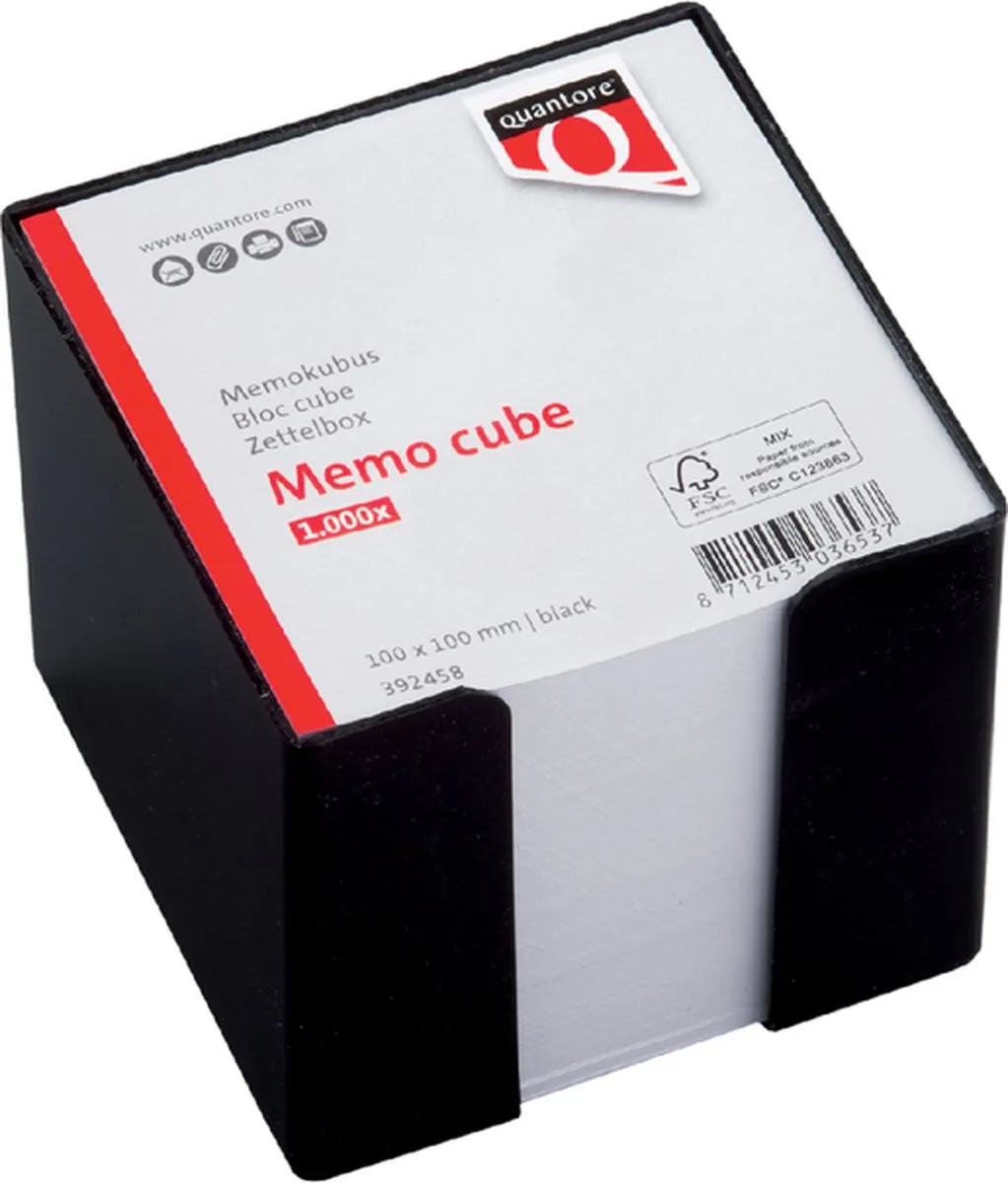 Quantore Memokubus 10x10x9cm