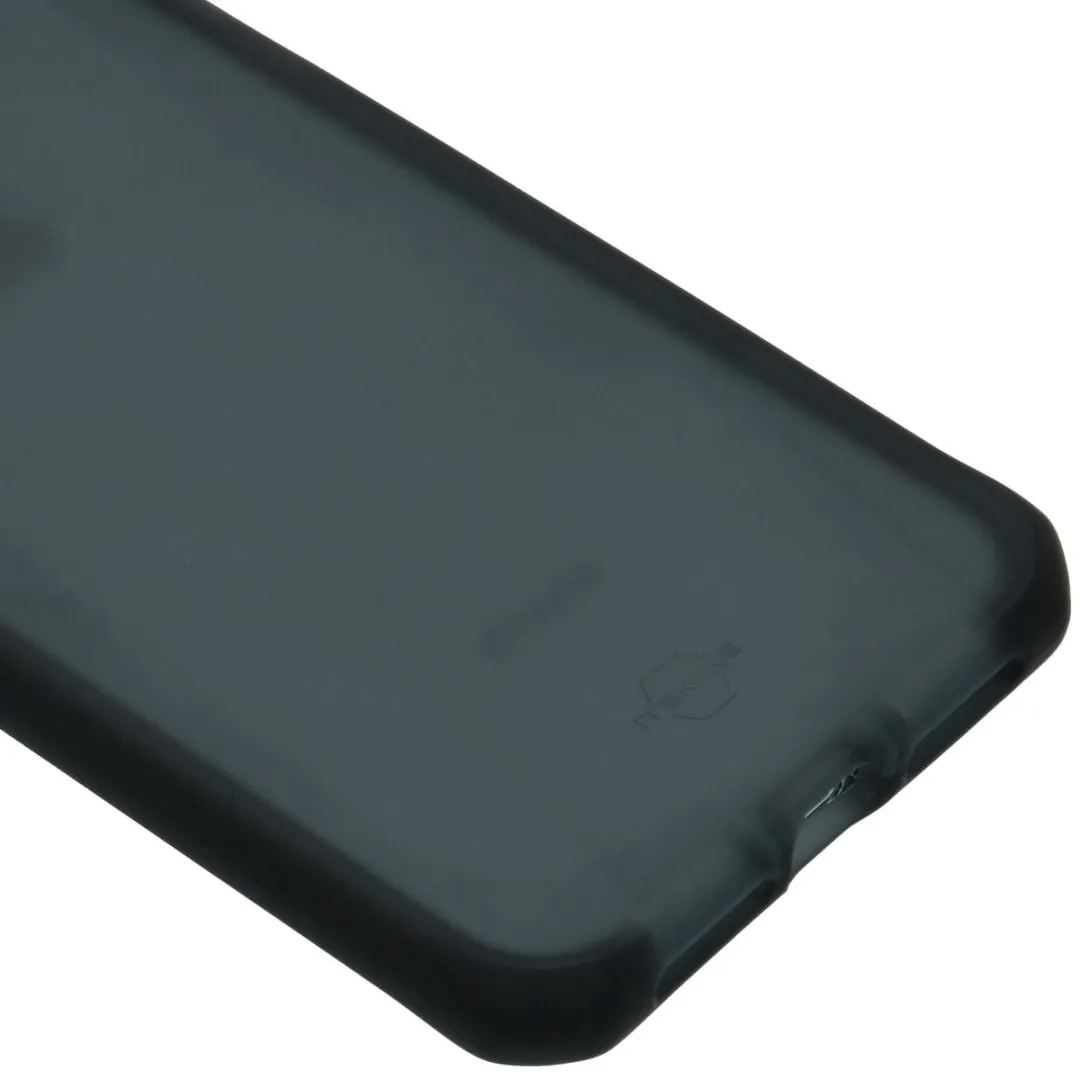 Itskins Supreme Frost Cover iPhone 11 Pro Max iP11ProMax98585101 - Grijs/Zwart