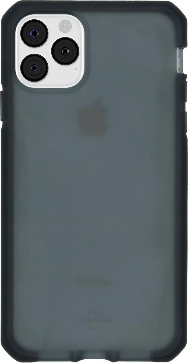 Itskins Supreme Frost Cover iPhone 11 Pro Max iP11ProMax98585101 - Grijs/Zwart