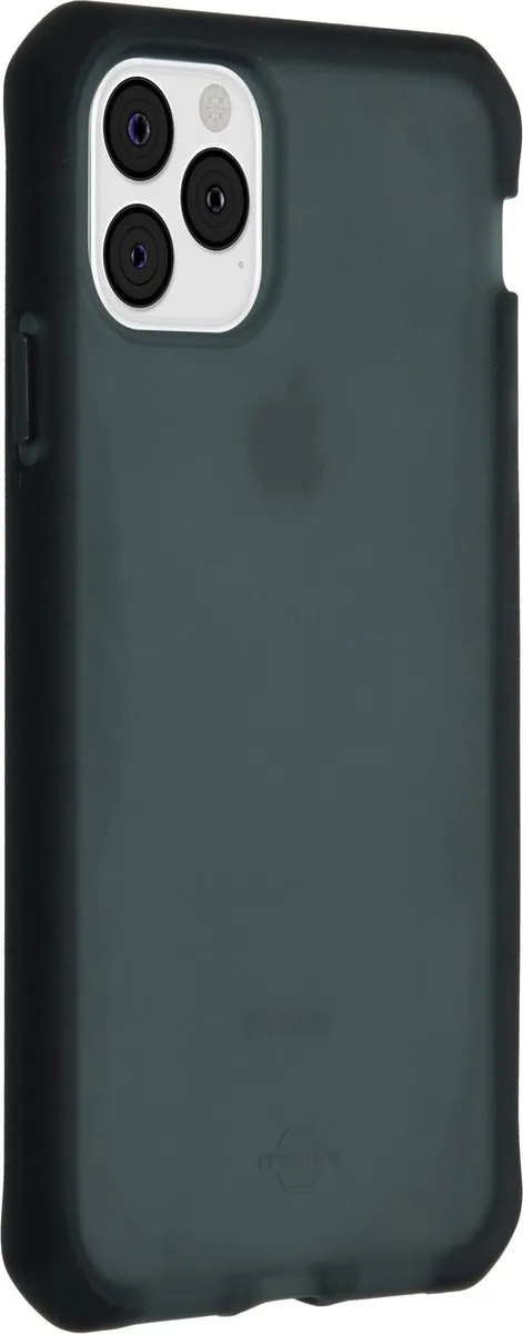 Itskins Supreme Frost Cover iPhone 11 Pro Max iP11ProMax98585101 - Grijs/Zwart
