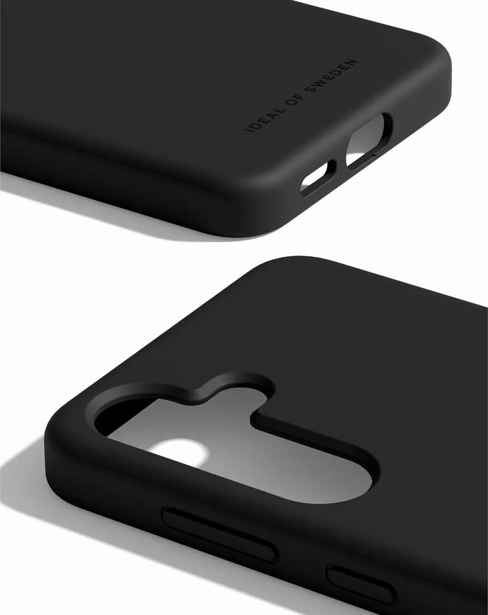 iDeal of Sweden Silicone Hoesje S24 Plus - Zwart