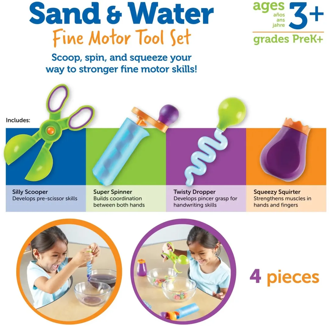 Learning Resources Zand En Water Set Fijne Motoriek