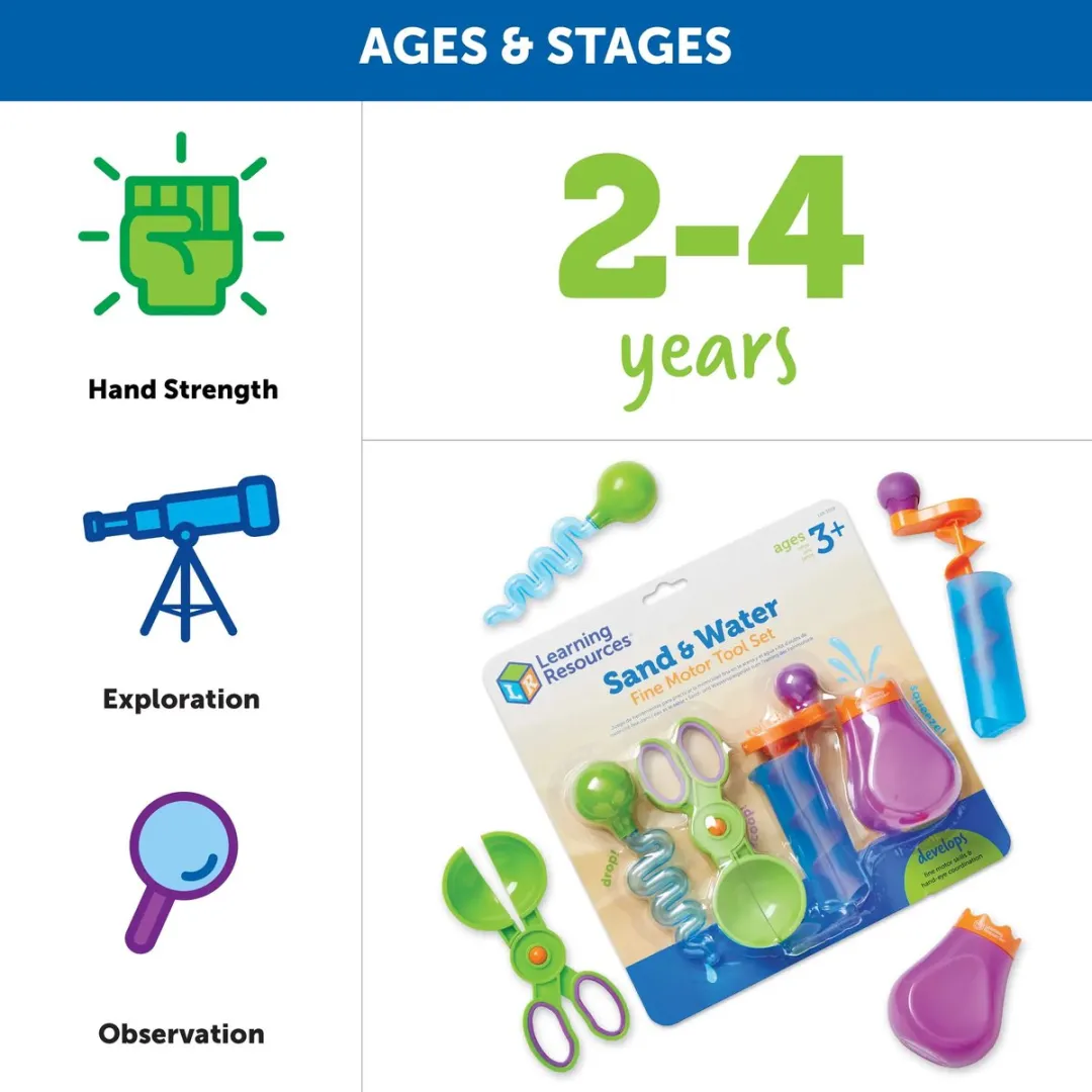 Learning Resources Zand En Water Set Fijne Motoriek