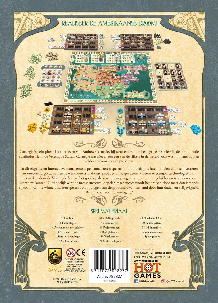 Carnegie - Bordspel