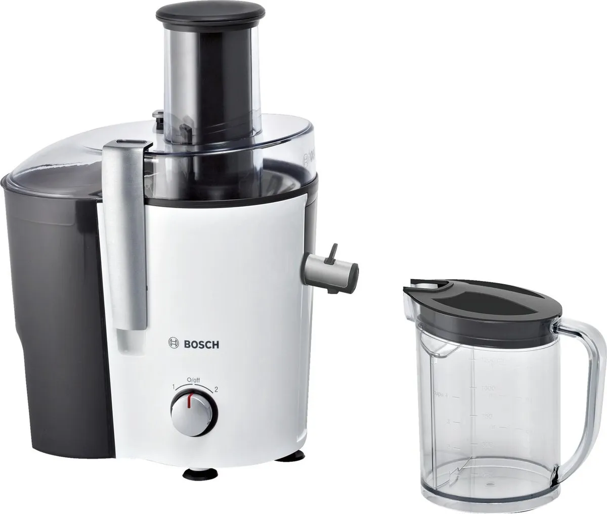 Bosch VitaJuice 2 MES25A0 Sapcentrifuge 700W - Wit