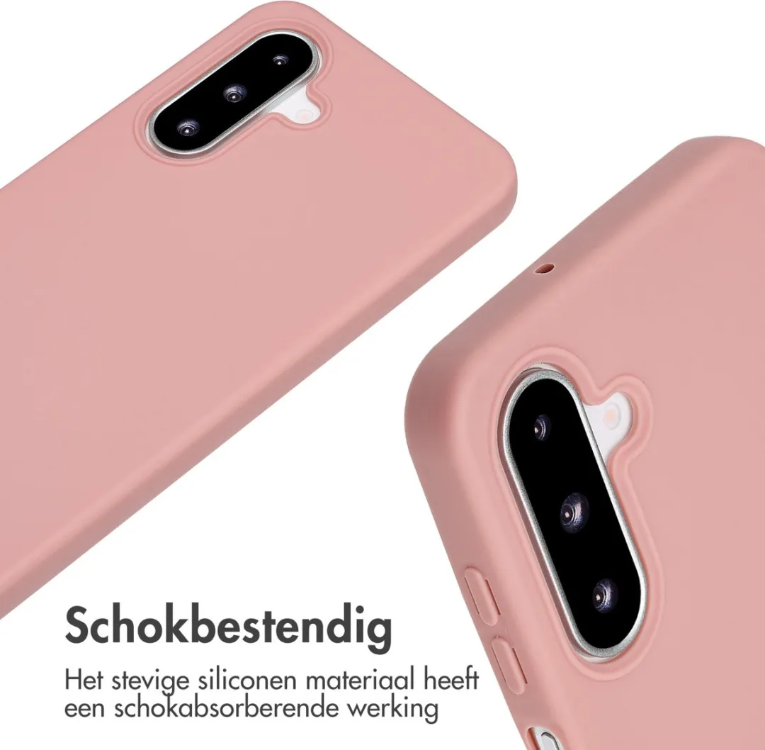 Imoshion Hoesje Samsung Galaxy A26 - Siliconen - Sand Pink - afbeelding 6 van 6