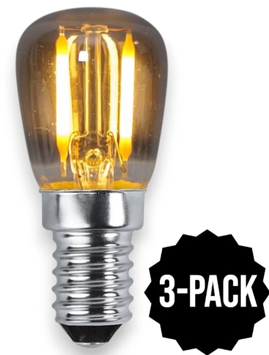 Star Trading Mini Lampje E14 1W Rookglas