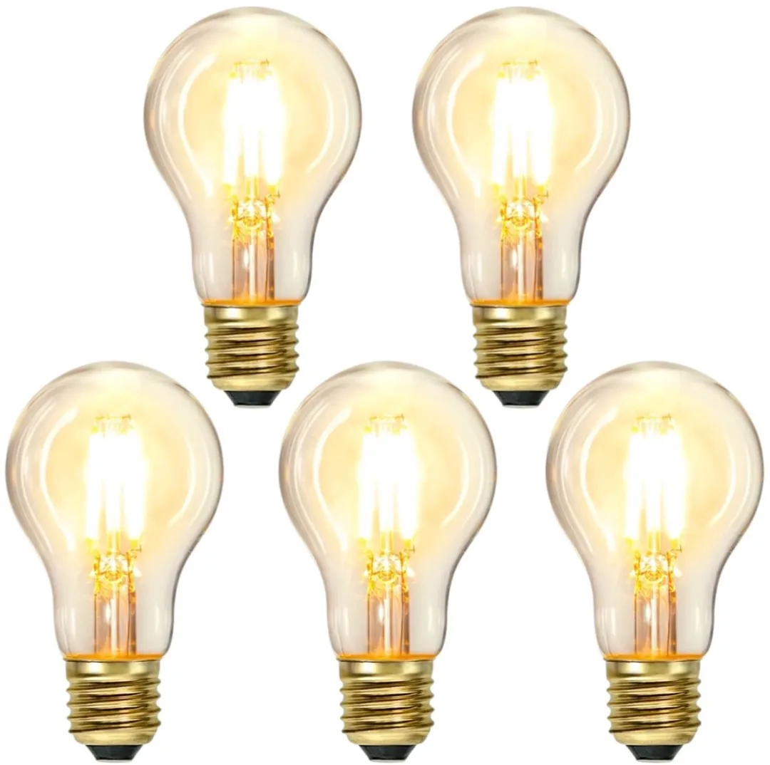Star Trading Standaard Bol E27 4W Super Warm Wit - 5 Stuks
