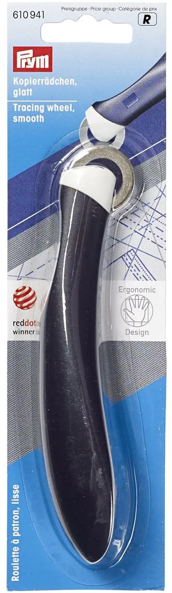 Prym Ergonomics Radeerwieltje - Paars/Wit