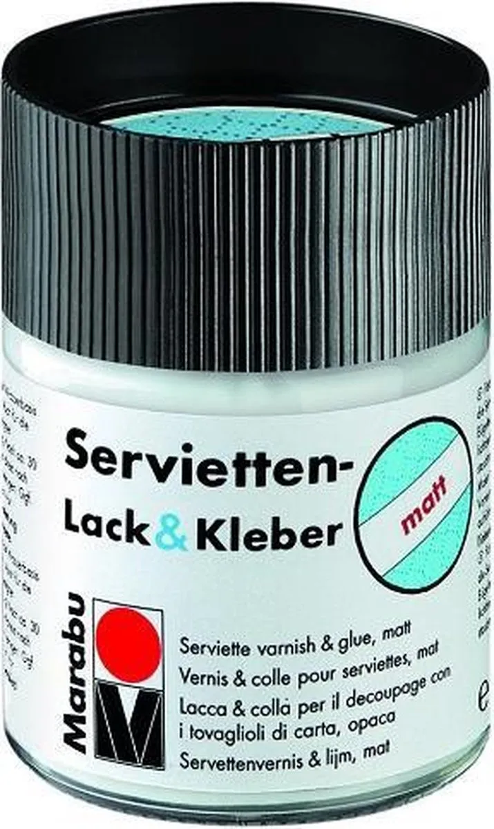 Marabu Lak voor Serviettentechniek Mat - 1 Kleur