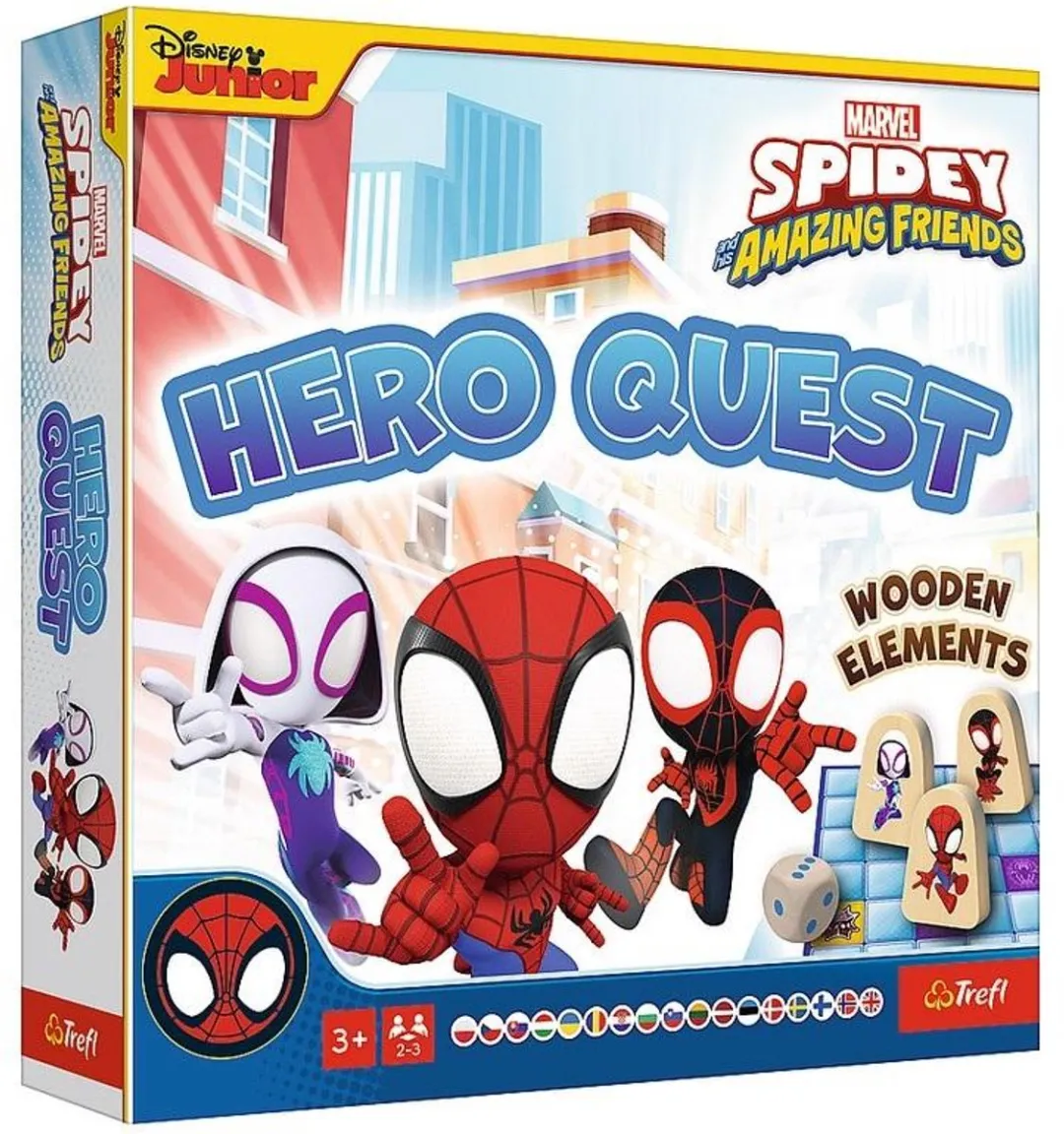 Trefl Hero Quest Spidey and His Amazing Friends