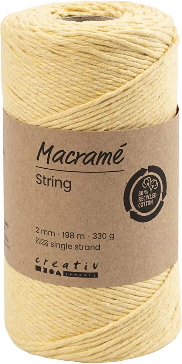 Creativ Company Macramé Koord 2mm