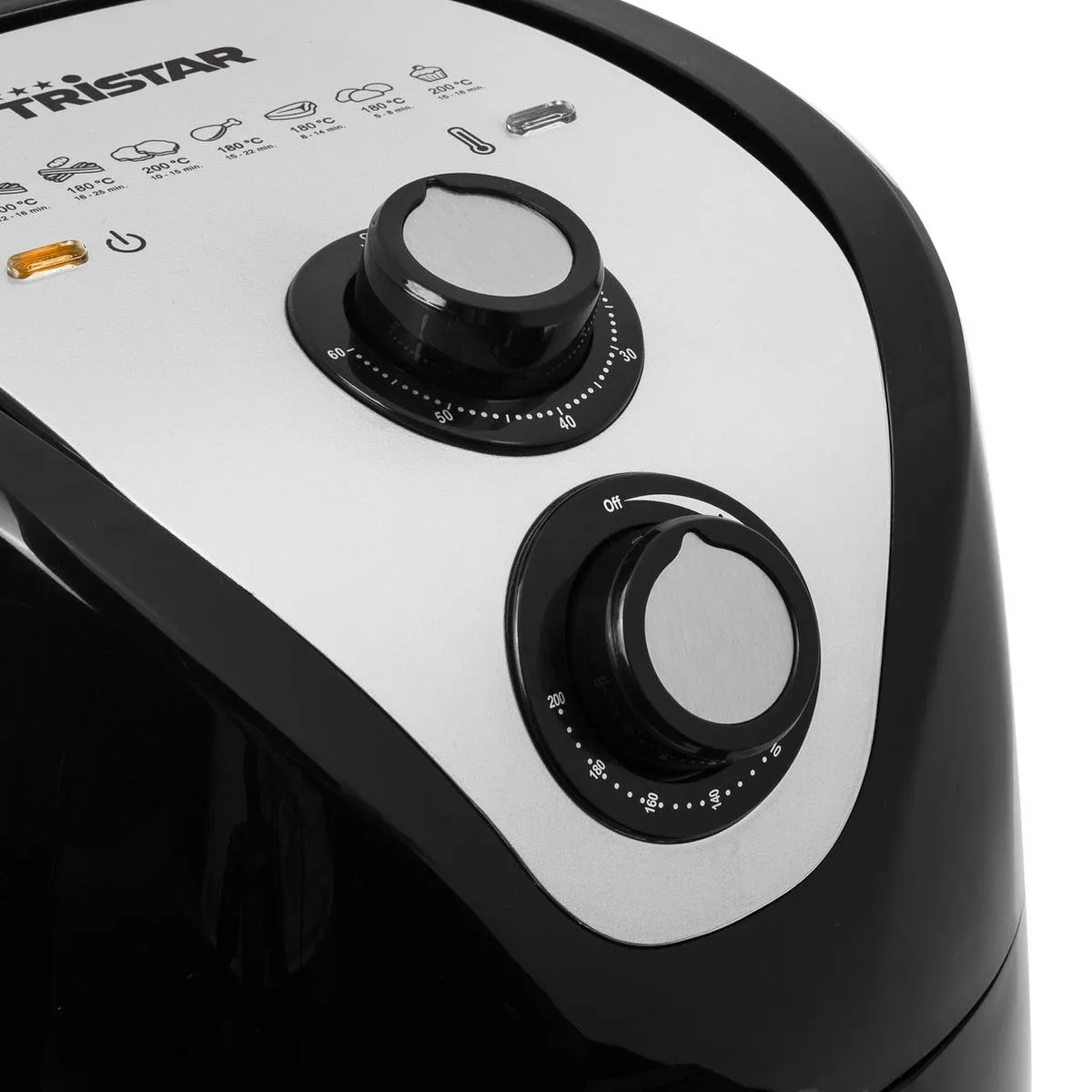 Tristar FR-6994 Airfryer XL 4,5L - 6 Personen - Zwart - afbeelding 2 van 6