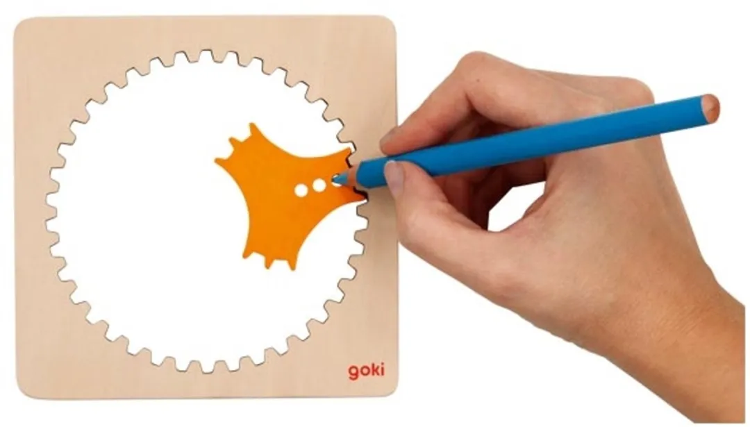 Goki Graphic Ruler Meerkleurig - 6 Stuks