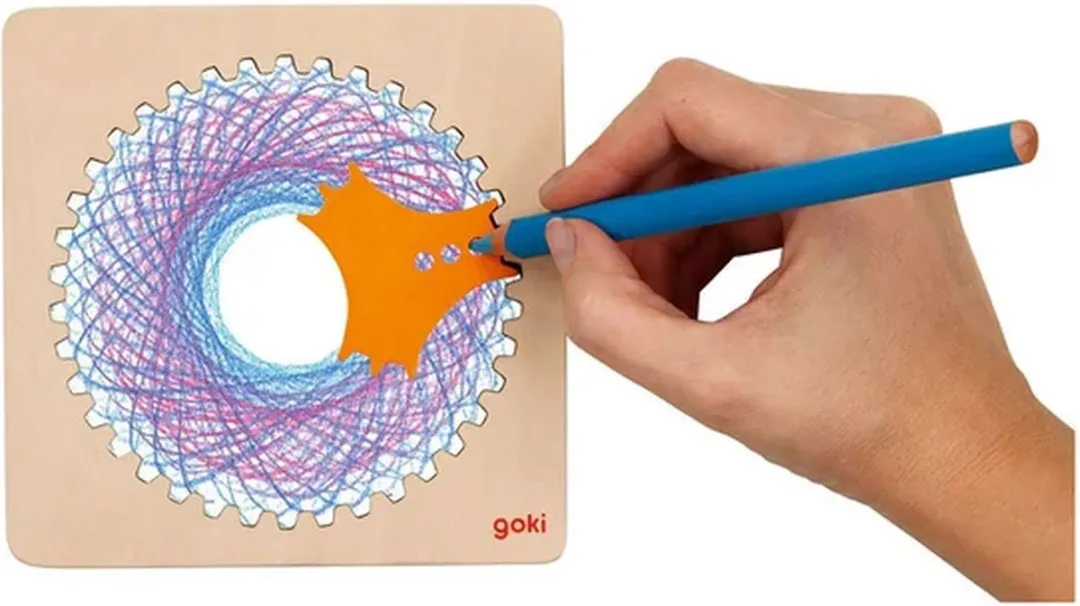 Goki Graphic Ruler Meerkleurig - 6 Stuks