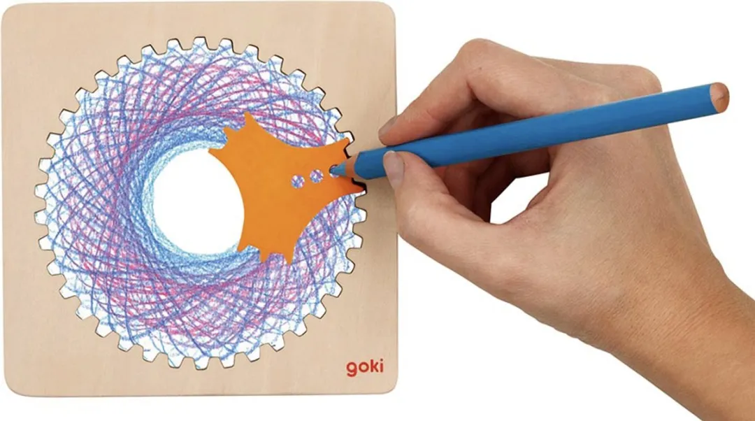 Goki Graphic Ruler Meerkleurig - 6 Stuks