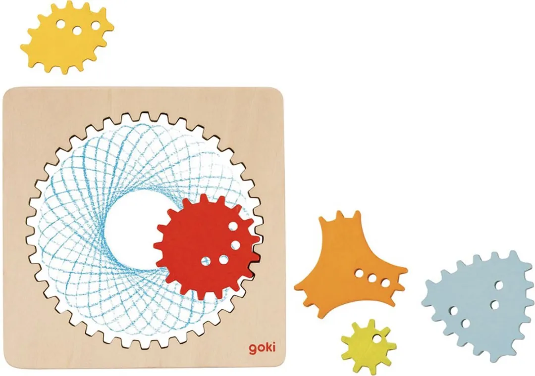 Goki Graphic Ruler Meerkleurig - 6 Stuks