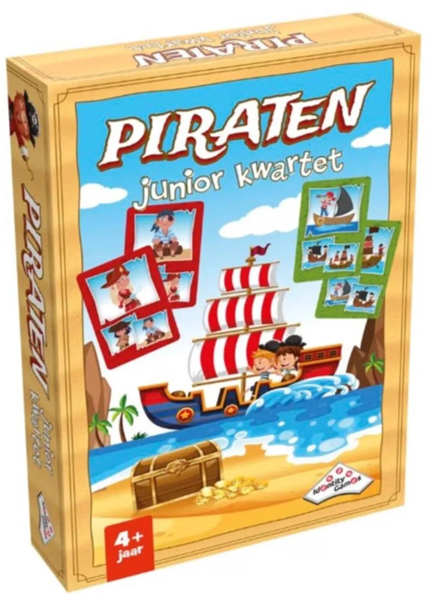 Identity Games Piraten Junior Kwartet
