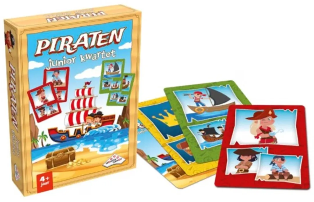 Identity Games Piraten Junior Kwartet - Kaartspel