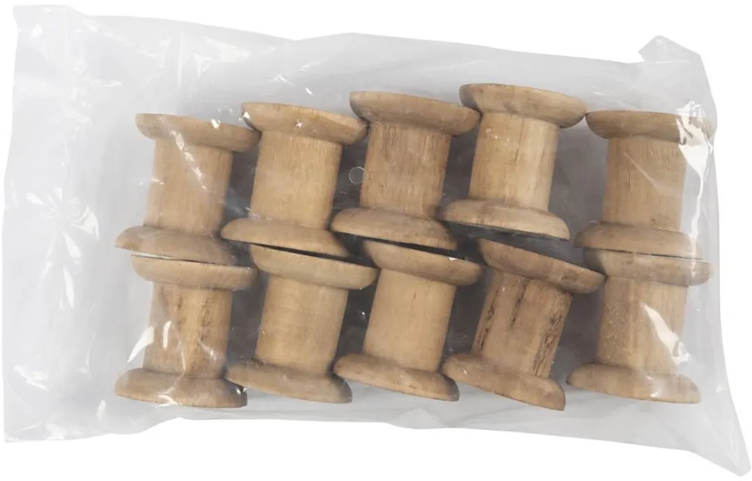 Creativ Company Creotime Spoel 50mm - 10 Stuks