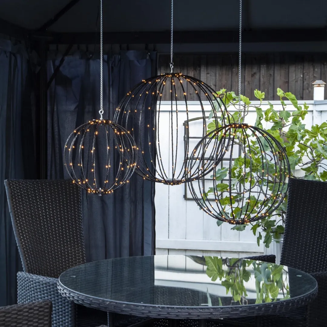 Star Trading LED Sierbal Mounty 40cm - Zwart - afbeelding 6 van 6