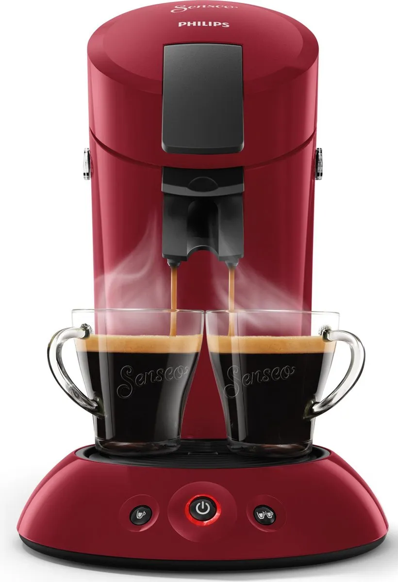 Philips Senseo Original HD6553/80 Koffiepadmachine - 1450W - Rood