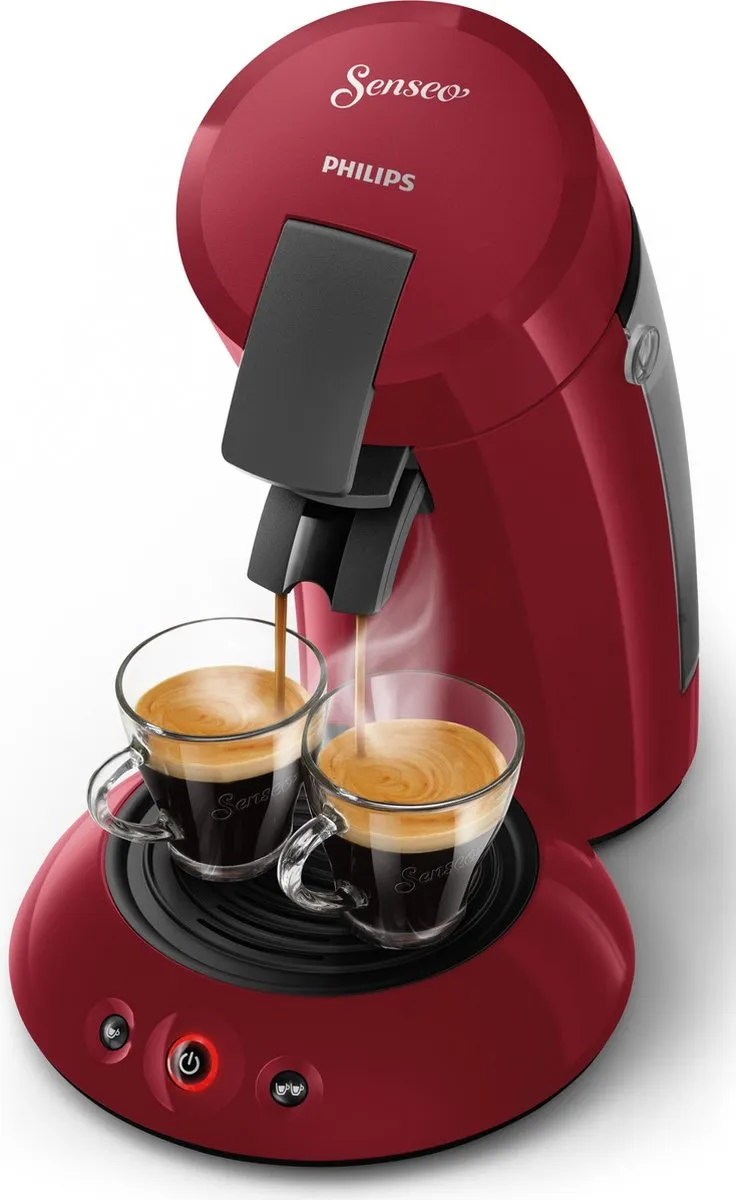 Philips Senseo Original HD6553/80 Koffiepadmachine - 1450W - Rood