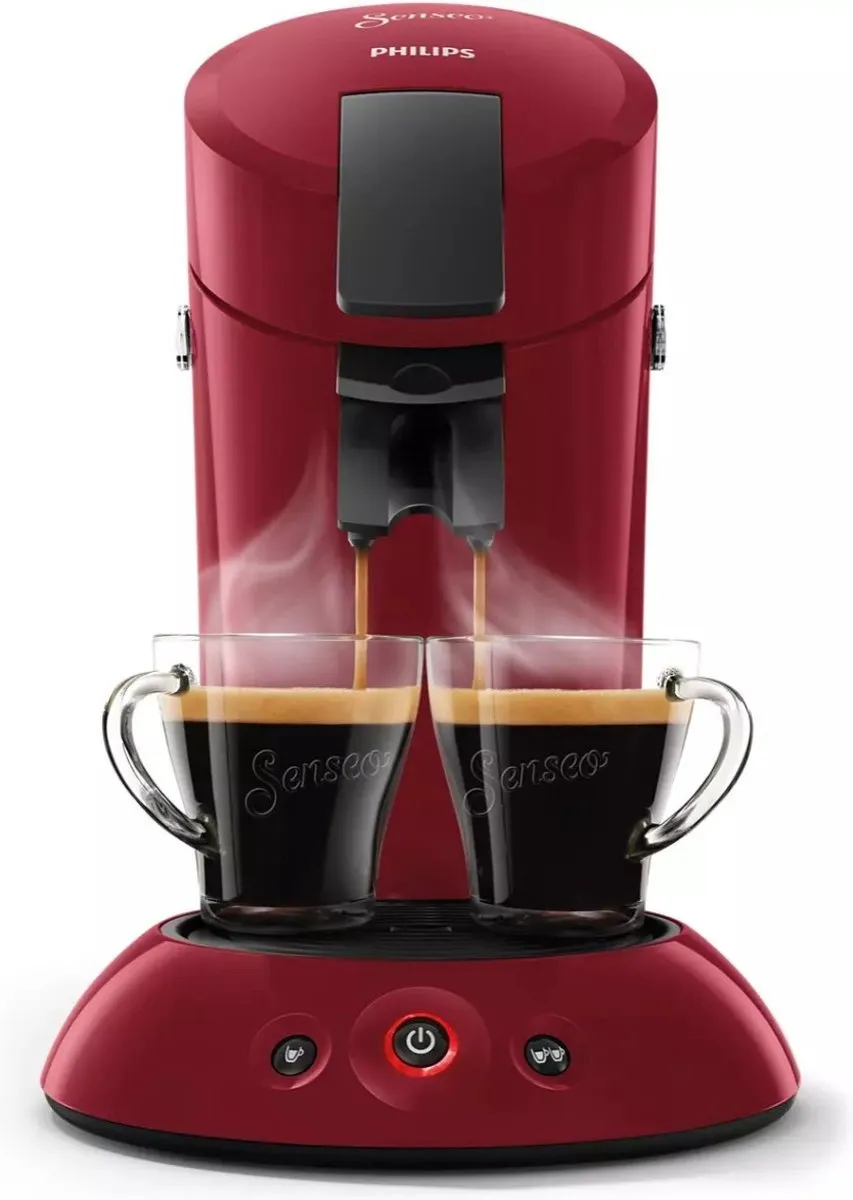 Philips Senseo Original HD6553/80 Koffiepadmachine - 1450W - Rood - afbeelding 6 van 6