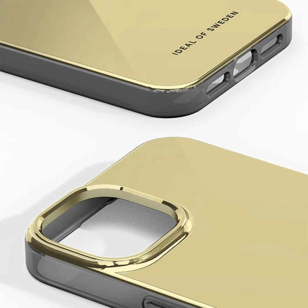 iDeal of Sweden Mirror Case iPhone 15 - Goud - IDCLC-I2361-487