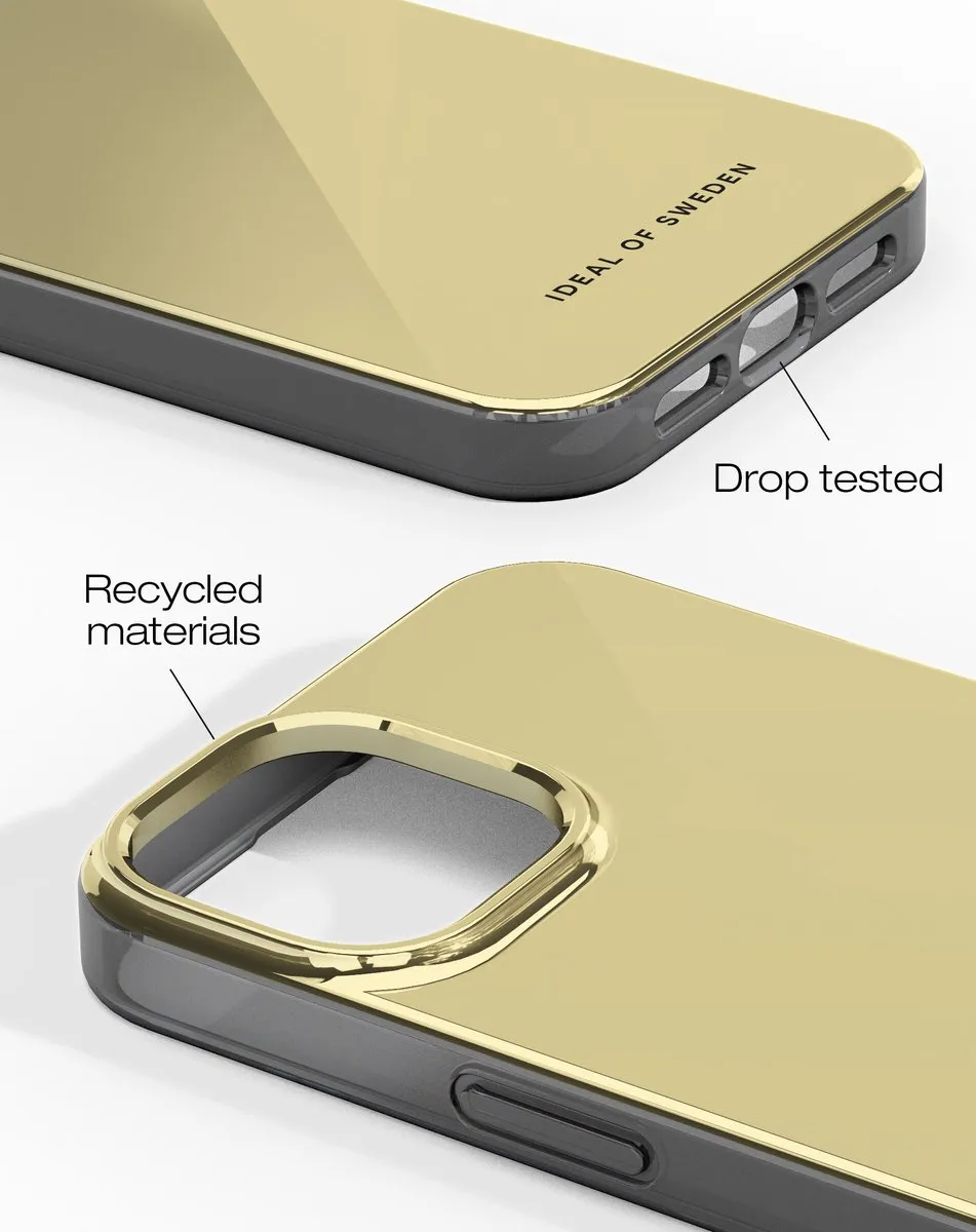 iDeal of Sweden Mirror Case iPhone 15 - Goud - IDCLC-I2361-487
