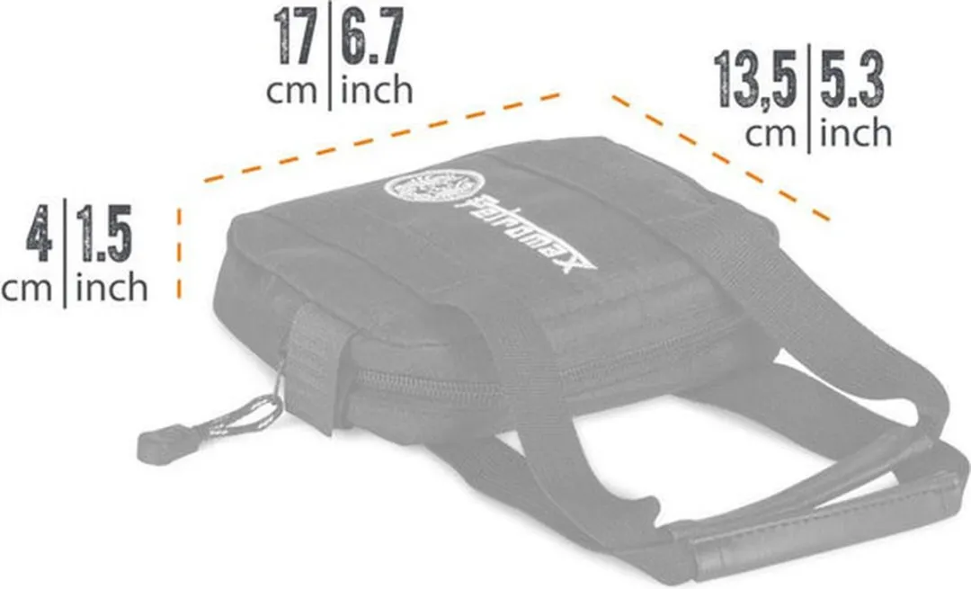 Petromax Transporttas Tosti-ijzer - Zwart