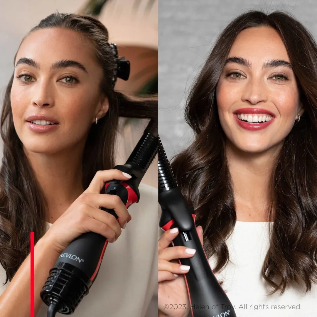 Revlon RVDR5333E One Step Blow Dry Multi Styler - 1100W - 3 Opzetborstels - Zwart