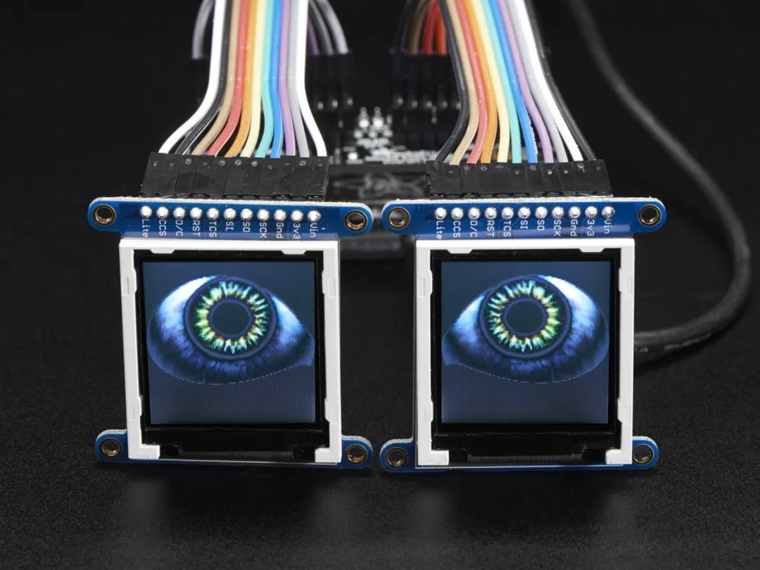 Adafruit Animated Eyes Bonnet 3356 - Zwart