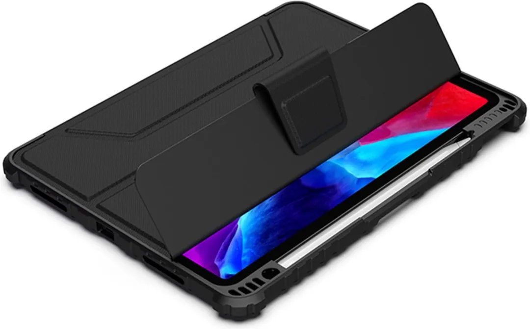 Nillkin Tablethoes iPad Air 11/10.9 IPA4-102 - PU Leren - Zwart