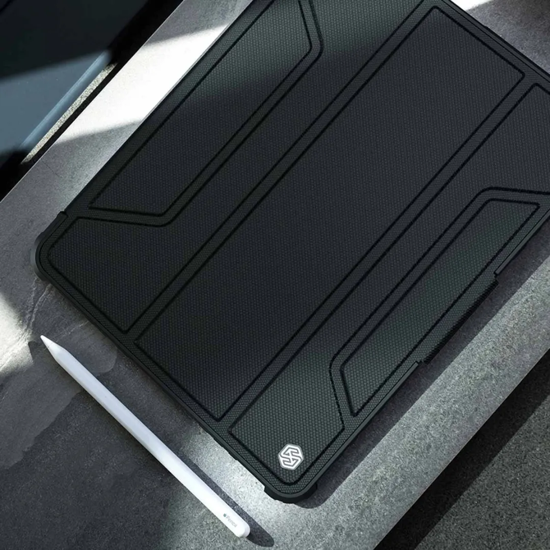 Nillkin Tablethoes iPad Air 11/10.9 IPA4-102 - PU Leren - Zwart