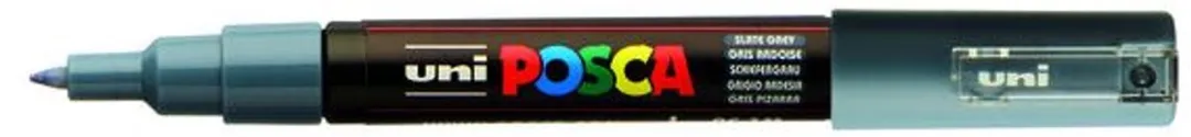 Posca Uni Posca PC1MC Verfmarker - Leigrijs