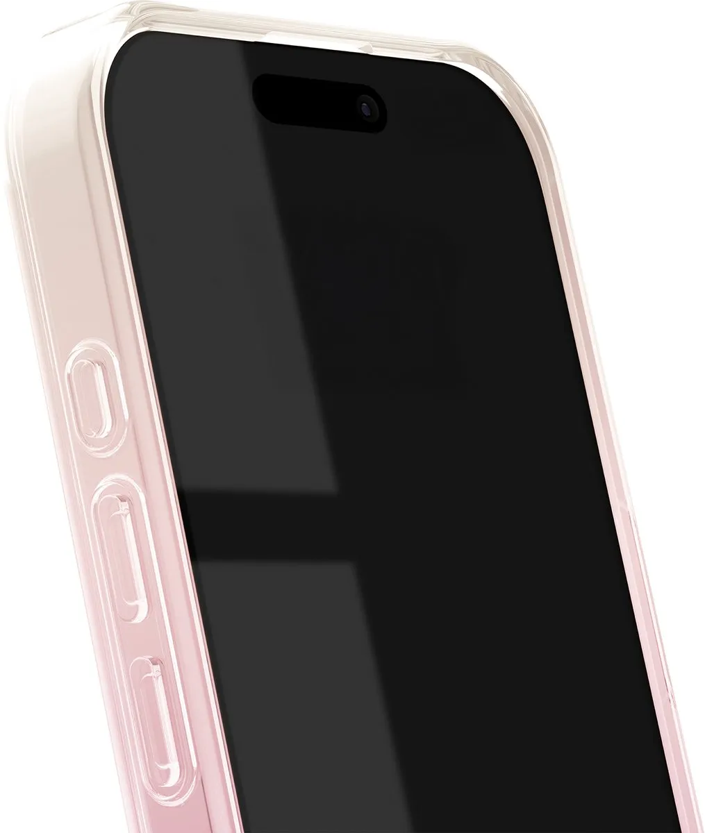 iDeal of Sweden Clear Case iPhone 16 - MagSafe - Roze