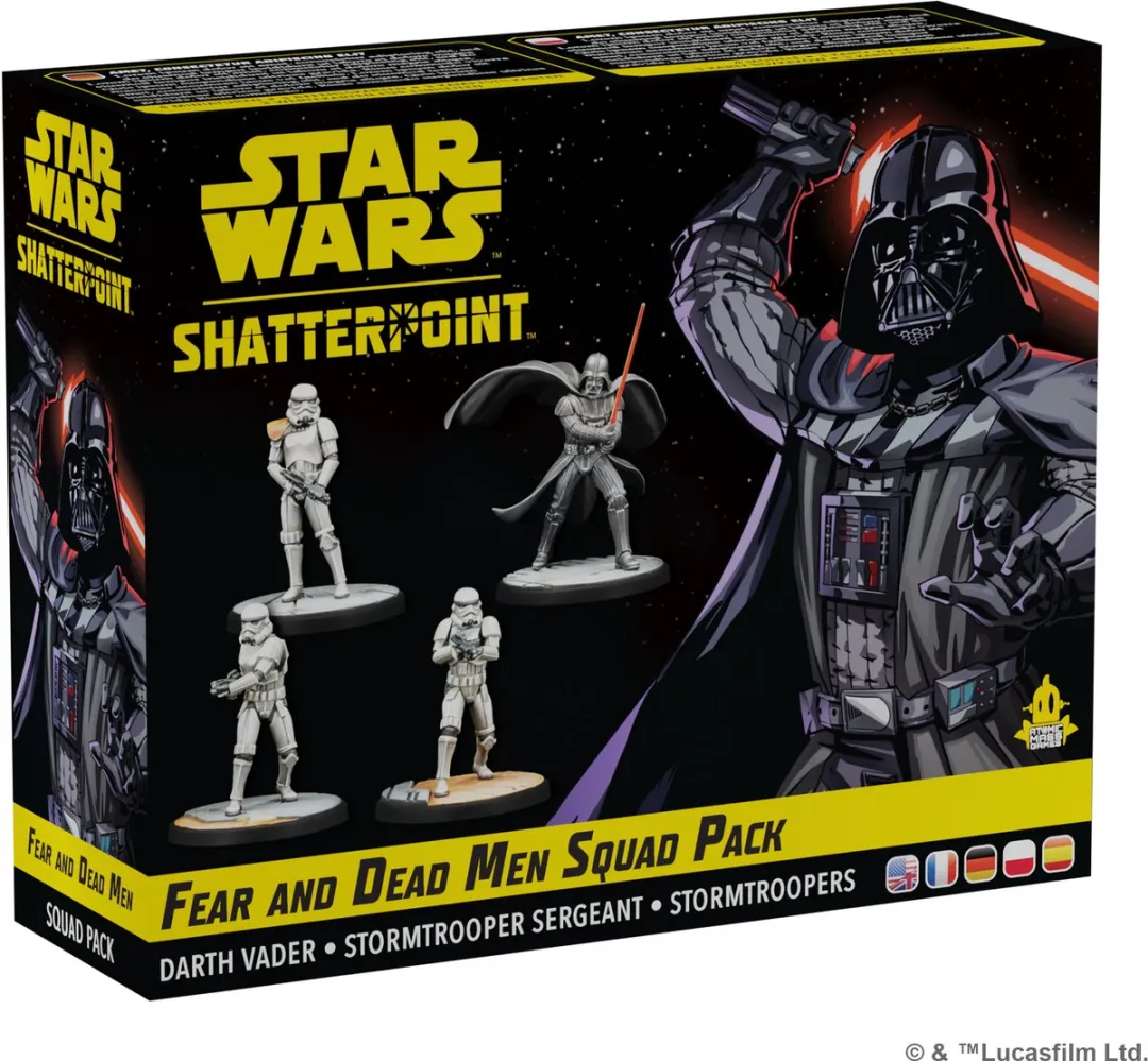 Star Wars Shatterpoint Fear and Dead Men Squad pack - EN/FR/DE/PL/ES