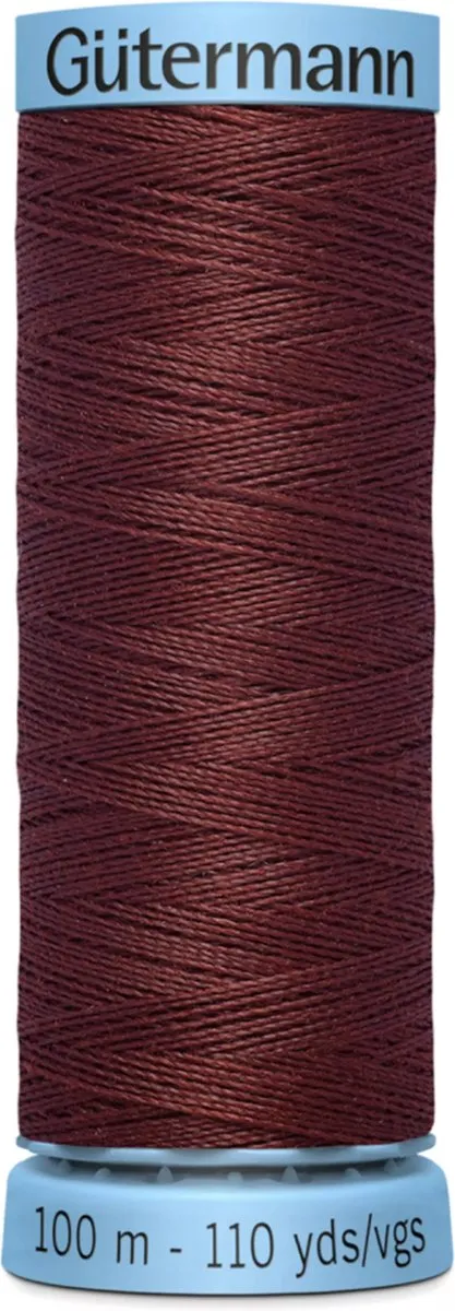 Gutermann Zijde Garen 100m - Zwart/Grijs/Wit