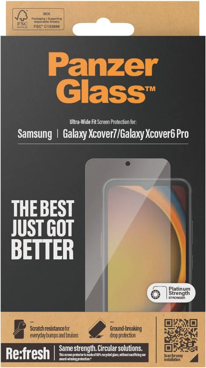 PanzerGlass PZ-7365 Screenprotector Samsung Galaxy Xcover 7