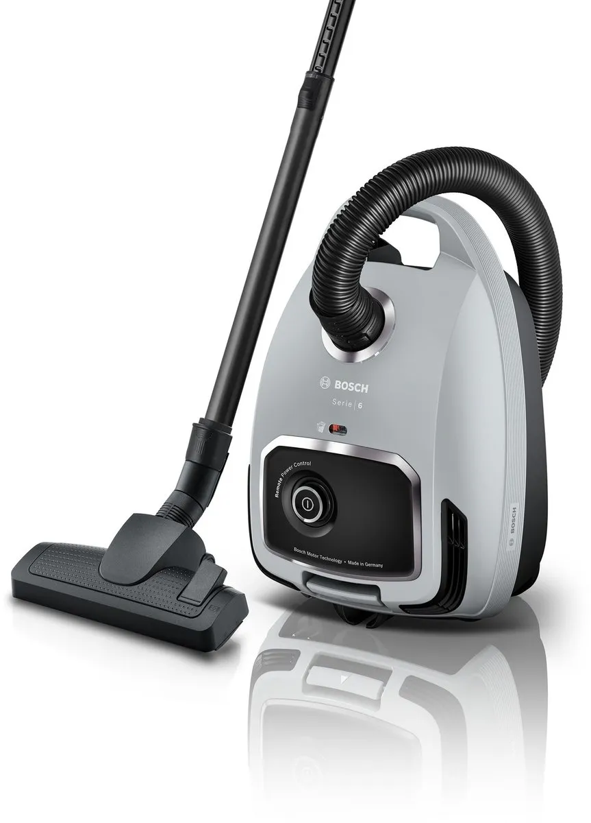Bosch BGB6X330 Serie 6 Stofzuiger met zak - Grijs