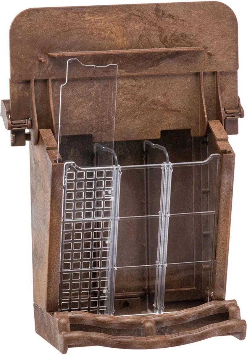 Ferplast Voedersilo Jok 11 - Voersilo - 23.5x13x23 cm Bruin