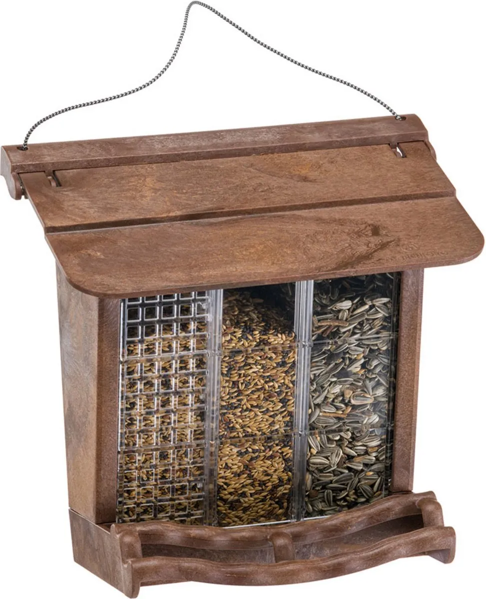 Ferplast Voedersilo Jok 11 - Voersilo - 23.5x13x23 cm Bruin